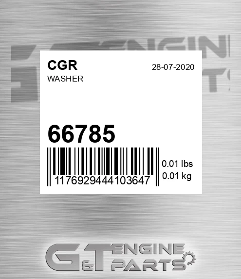 66785 Washer
