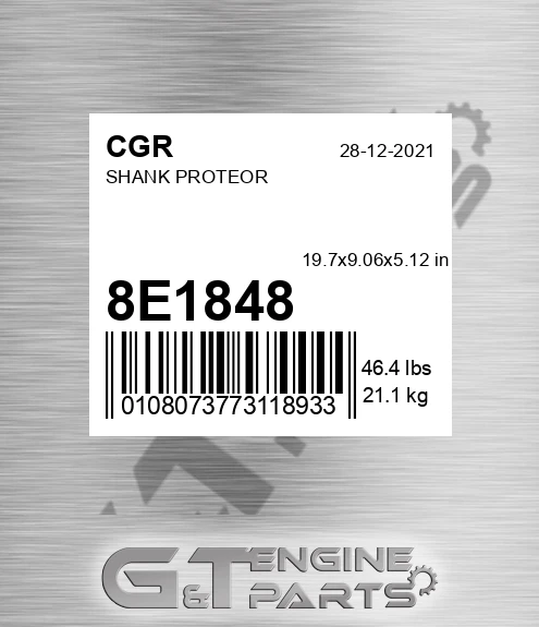 8E1848 Shank Proteor