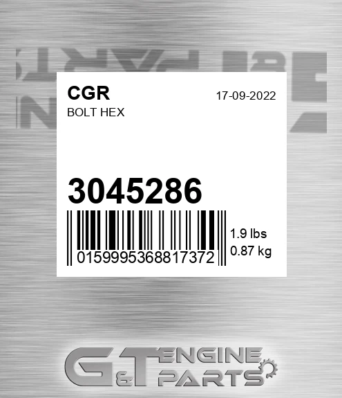 3045286 Bolt Hex