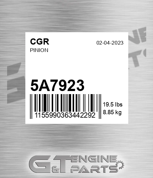 5A7923 Pinion
