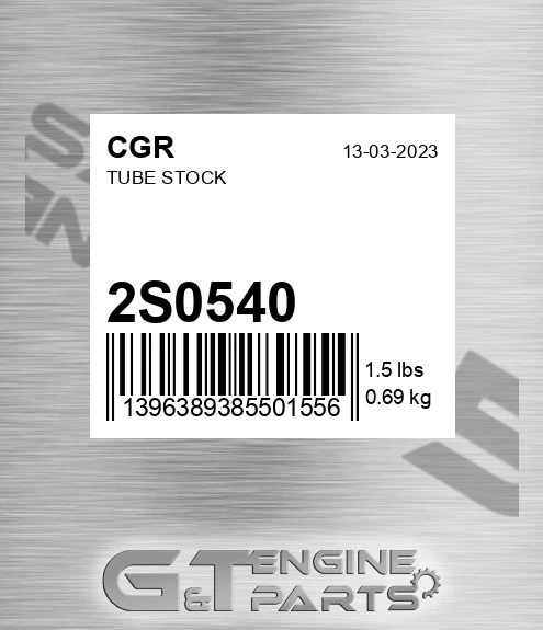 2S0540 Tube Stock