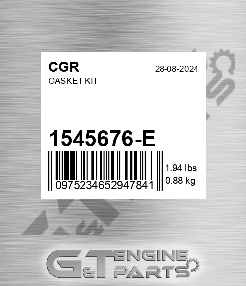 1545676-E Gasket Kit