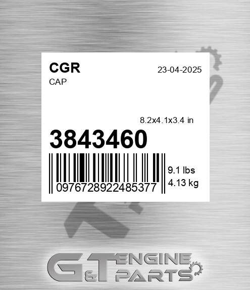 3843460 CGR Cap