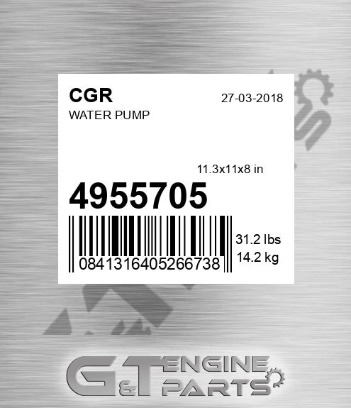 4955705 CGR Water Pump
