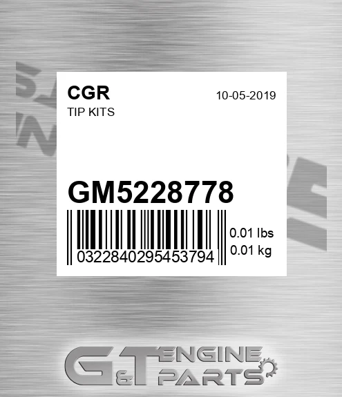 GM5228778 CGR Tip Kits