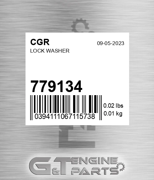 779134 Lock Washer