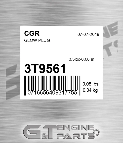 3T9561 Glow Plug