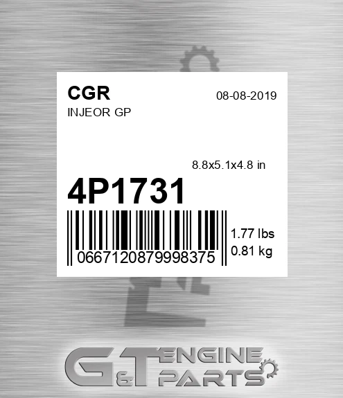 4P1731 CGR Injeor Gp