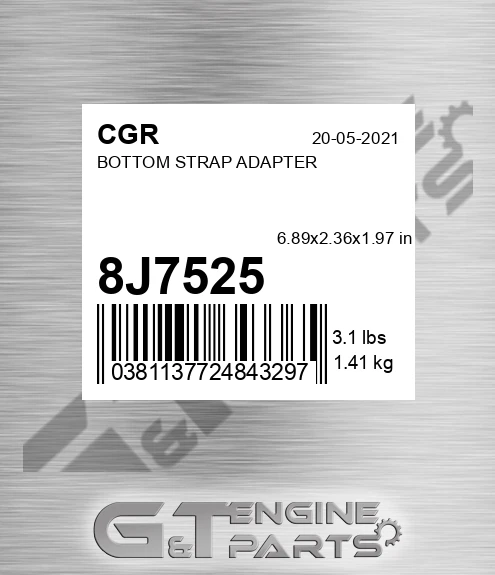 8J7525 CGR Bottom Strap Adapter