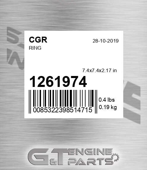 1261974 Ring for CGR