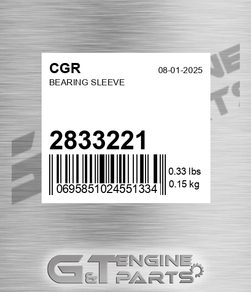2833221 Bearing Sleeve