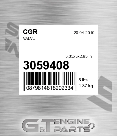 3059408 CGR Valve
