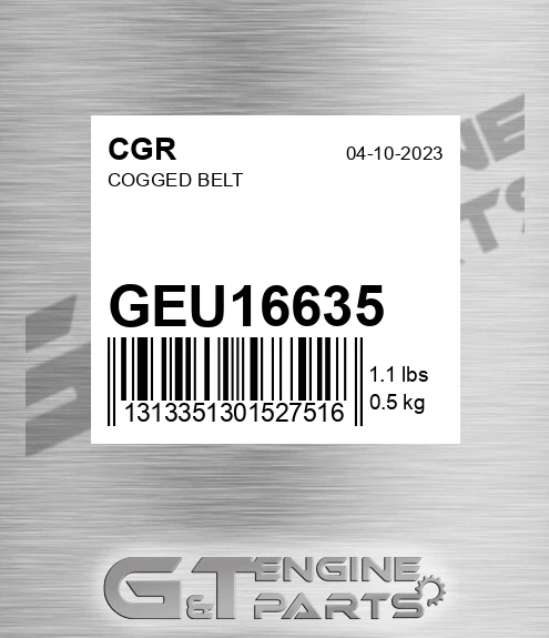 GEU16635 Cogged Belt