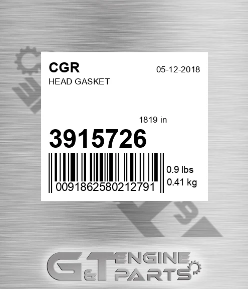 3915726 Head Gasket