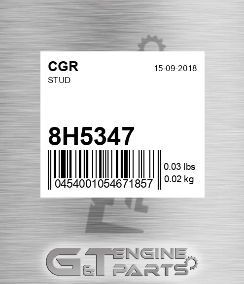 8H5347 Stud