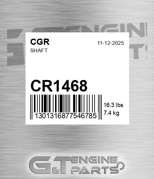 CR1468 CGR Shaft