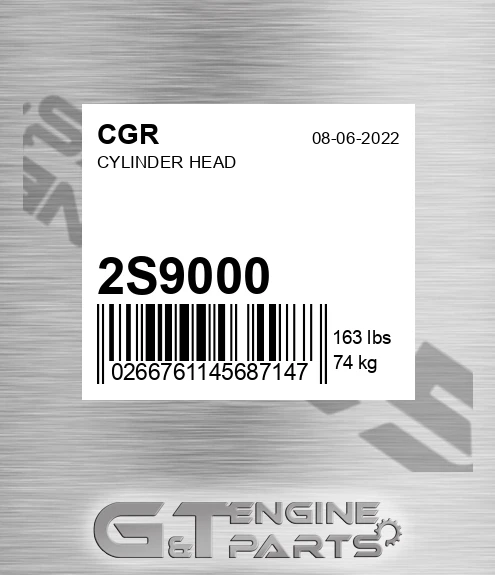 2S9000 Cylinder Head