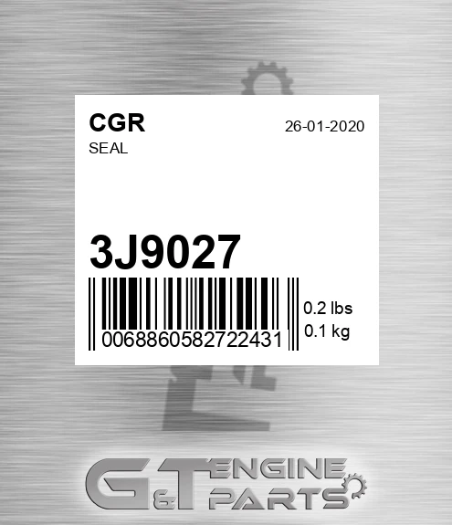 3J9027 Seal