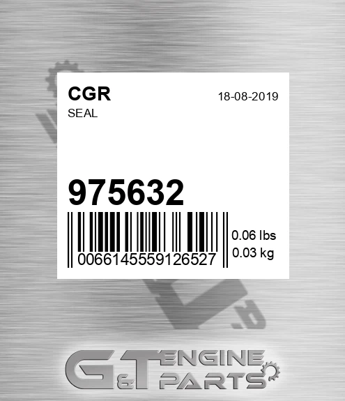 975632 CGR Seal