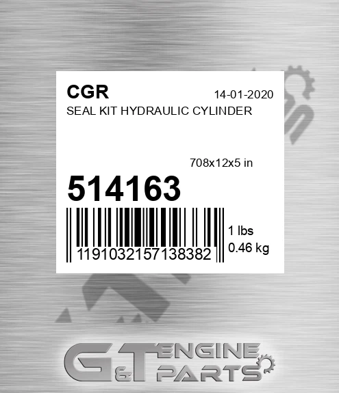 514163 Seal Kit Hydraulic Cylinder