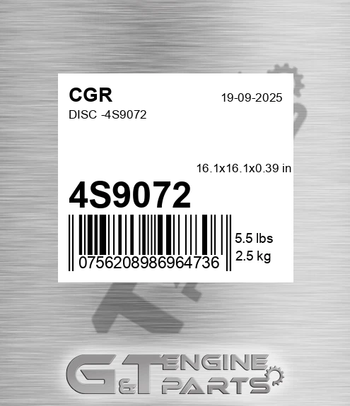4S9072 Disc -