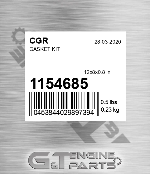 1154685 CGR Gasket Kit