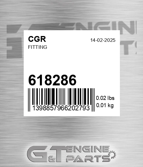 618286 CGR Fitting
