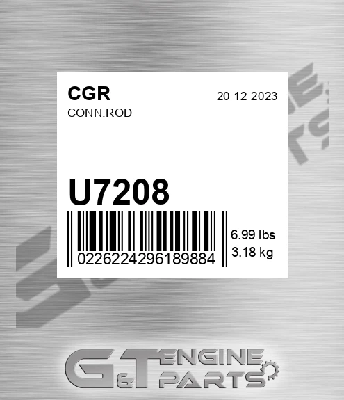 U7208 CGR Conn.rod