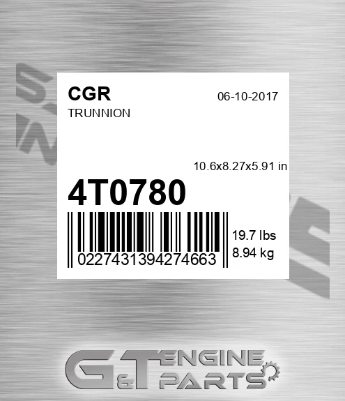 4T0780 Trunnion