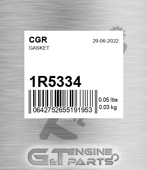 1R5334 Gasket for CGR