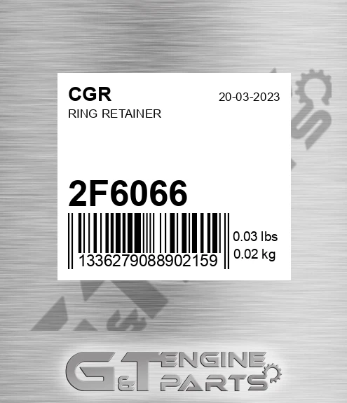 2F6066 Ring Retainer
