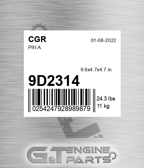 9D2314 CGR Pin A.