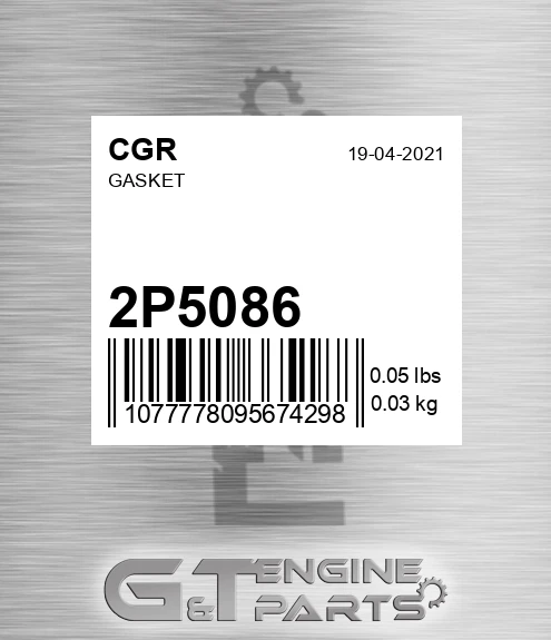2P5086 Gasket