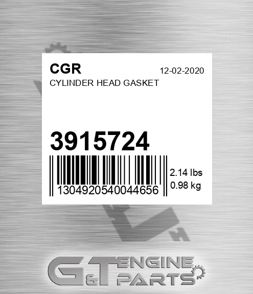 3915724 Cylinder Head Gasket