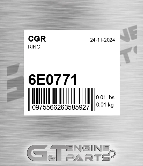 6E0771 Ring