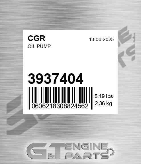 3937404 Oil Pump