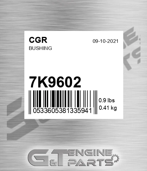 7K9602 Bushing