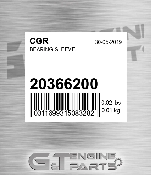 20366200 Bearing Sleeve