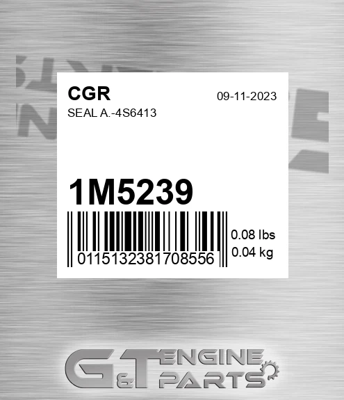 1M5239 Seal A.-4s6413 for CGR