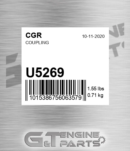 U5269 CGR Coupling
