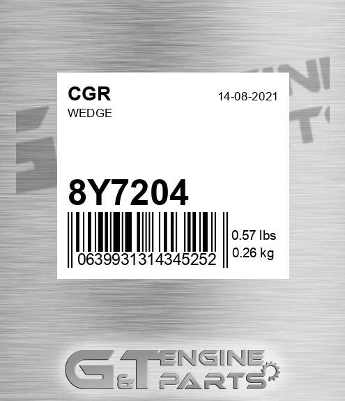 8Y7204 CGR Wedge