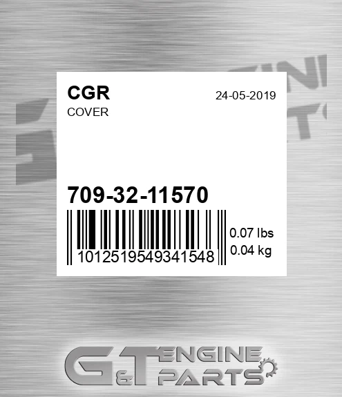 709-32-11570 CGR Cover