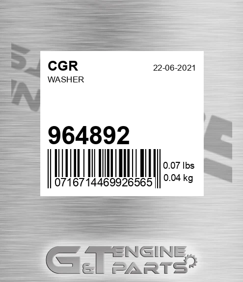964892 Washer