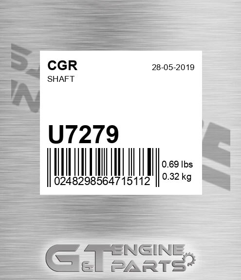 U7279 CGR Shaft