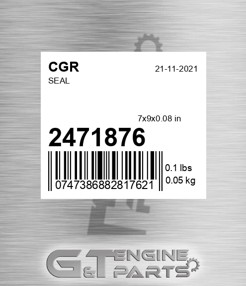 2471876 CGR Seal