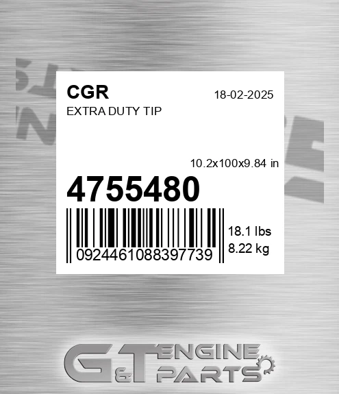 4755480 CGR Extra Duty Tip