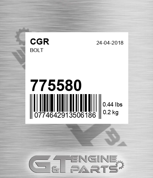 775580 Bolt