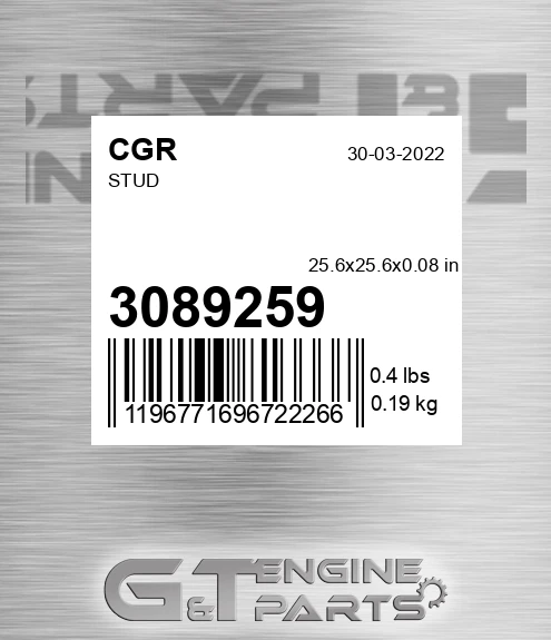 3089259 CGR Stud