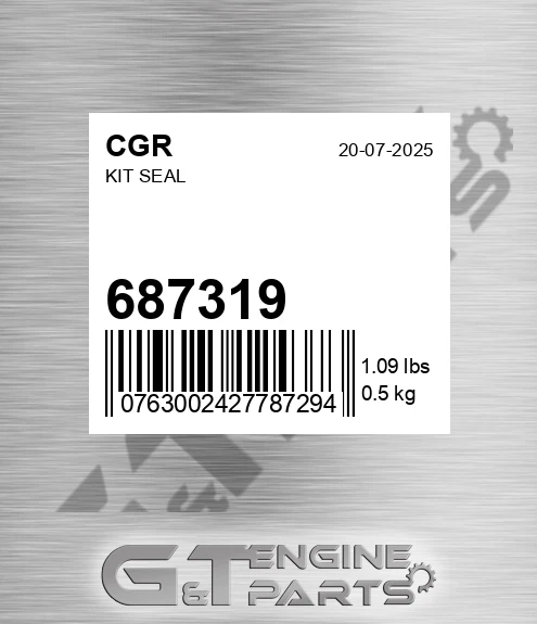 687319 Kit Seal