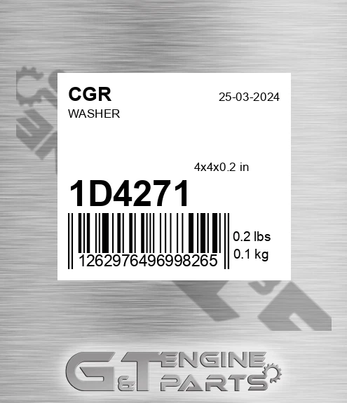 1D4271 Washer